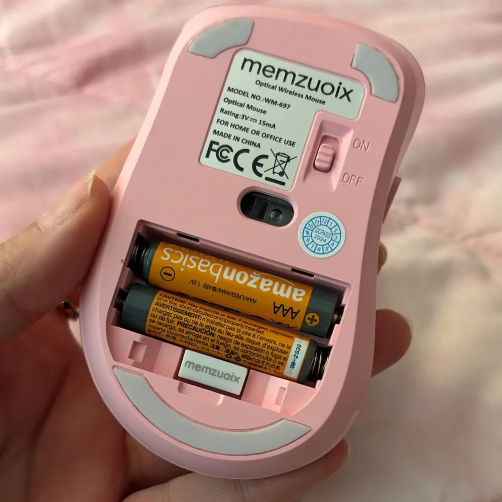 Pink Wireless Mouse